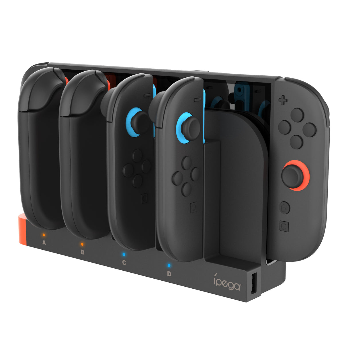 For Nintendo Switch 2 Magnetic Controller Charger 4 in 1 Joycon Charing Dock