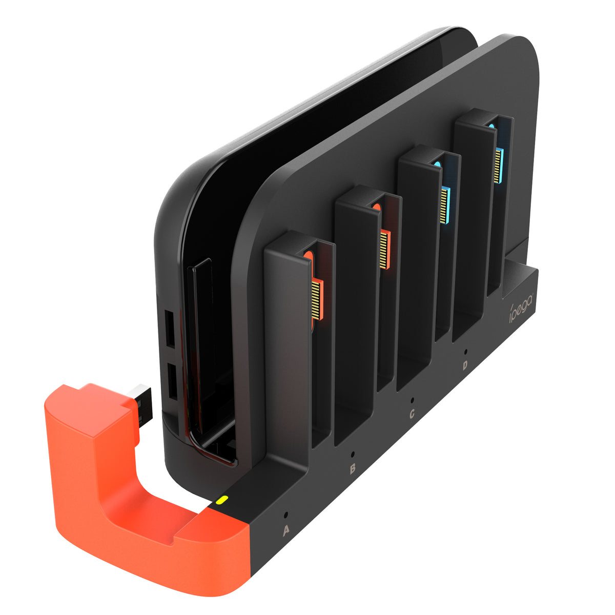 For Nintendo Switch 2 Magnetic Controller Charger 4 in 1 Joycon Charing Dock