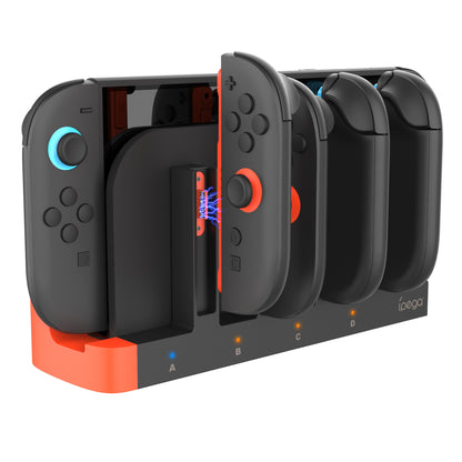 For Nintendo Switch 2 Magnetic Controller Charger 4 in 1 Joycon Charing Dock