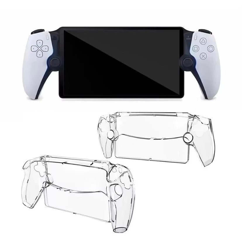 Crystal Clear PC Shell Cover for PlayStation PS5 Portal Console Case
