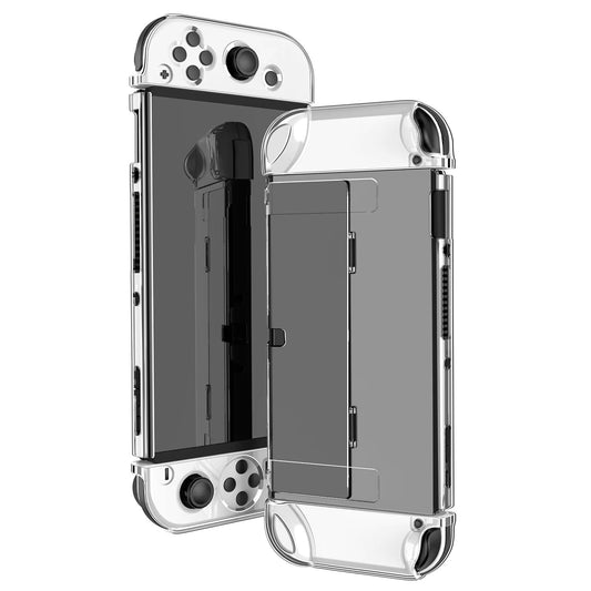 Crystal Hard Case PC Shell for Nintendo Switch Oled Console